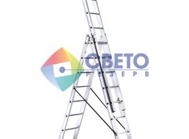Трехсекционная лестница SVELT EURO E3 8R