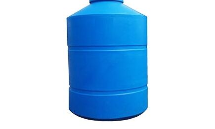 Цилиндрическая пластиковая емкость для воды 1000 л