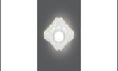 Светильник BL082 Кругл. Бронза/Белый, Gu5.3, 3W, 3000K